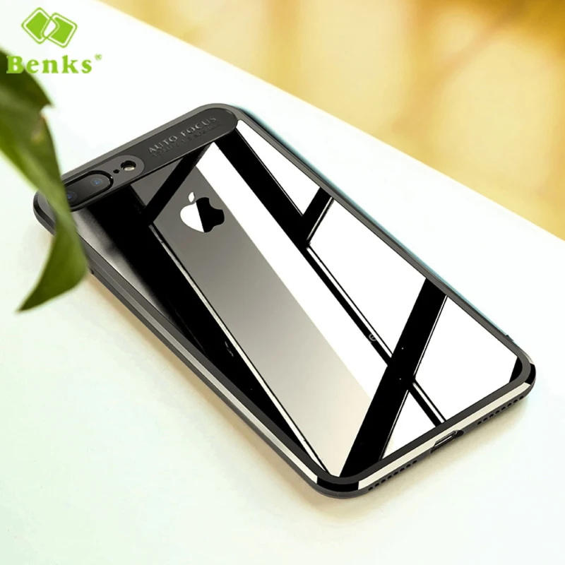 Benks For iPhone 8 plus hoesje PC + TPU Transparent Shockproof Protective Back Housing Cover Case For Apple iPhone 8 plus case
Benks For iPhone 8 plus hoesje PC + TPU Transparent Shockproof Protective Back Housing Cover Case For Apple iPhone 8 plus case