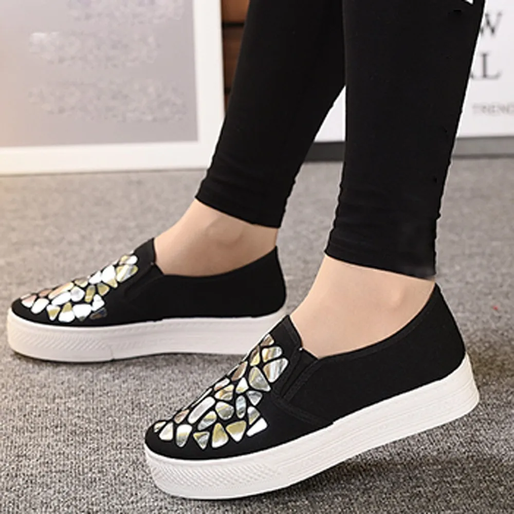Ladies Sequined Shoes Casual Sports Muffin Shoes Shallow Canvas Shoes platform shoes women sneakers ladies #TX4
Ladies Sequined Shoes Casual Sports Muffin Shoes Shallow Canvas Shoes platform shoes women sneakers ladies #TX4