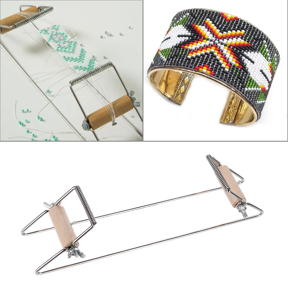 1PC Fashion Accessory handmade Bead Loom Art Craft Belt Headband Key Chain Bracelets Weaving Making Machine Beading Tool
1PC Fashion Accessory handmade Bead Loom Art Craft Belt Headband Key Chain Bracelets Weaving Making Machine Beading Tool