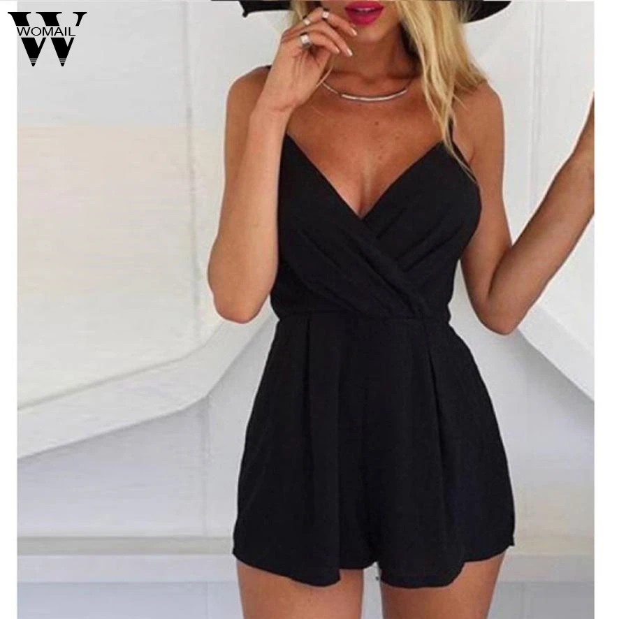Womail V-neck Rompers Womens Jumpsuit Sexy Bodysuit Jumpsuit Women Sleeveless Bodies Women Sexy Playsuits Romper Trousers Dec08 
Womail V-neck Rompers Womens Jumpsuit Sexy Bodysuit Jumpsuit Women Sleeveless Bodies Women Sexy Playsuits Romper Trousers Dec08