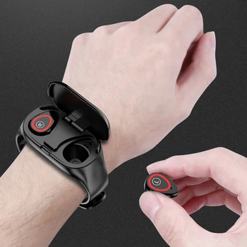 New Sport Watch M1 AI Smart Watch Bluetooth Headphone Heart Rate Monitor Smart Wristband Long Time Standby Fitness Bracelet
New Sport Watch M1 AI Smart Watch Bluetooth Headphone Heart Rate Monitor Smart Wristband Long Time Standby Fitness Bracelet