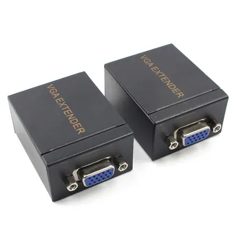 New Flexible VGA Extender Female To Lan Cat5 Cat5e RJ45 Ethernet With Sender Receiver 60M Female Adapter Amplifier VGA Extender
New Flexible VGA Extender Female To Lan Cat5 Cat5e RJ45 Ethernet With Sender Receiver 60M Female Adapter Amplifier VGA Extender