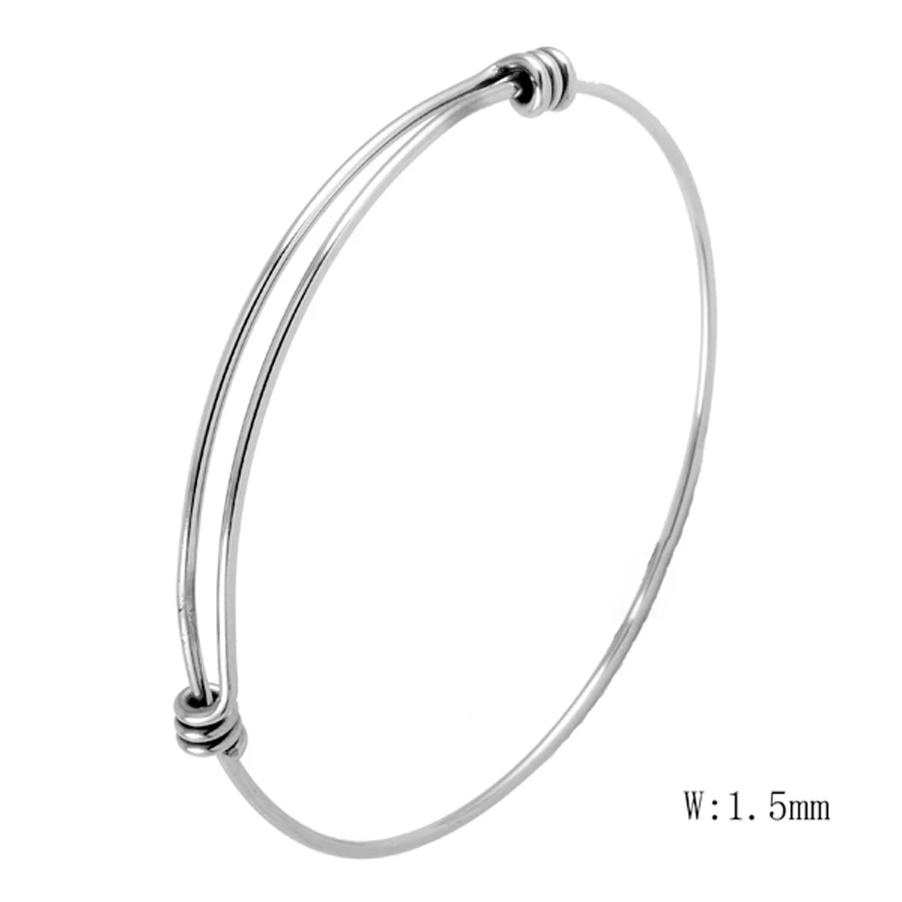 5/10/30 Pcs/Lot TOP Quality DIY Bead Charm Stainless Steel Expandable Wire Bracelets&Bangle Women Jewelry
5/10/30 Pcs/Lot TOP Quality DIY Bead Charm Stainless Steel Expandable Wire Bracelets&Bangle Women Jewelry