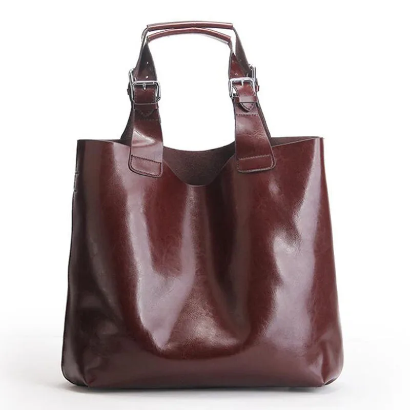 New leather handbags Europe and the United States fashion large-capacity shopping bag shoulder portable big bag Fashion handbag
New leather handbags Europe and the United States fashion large-capacity shopping bag shoulder portable big bag Fashion handbag
