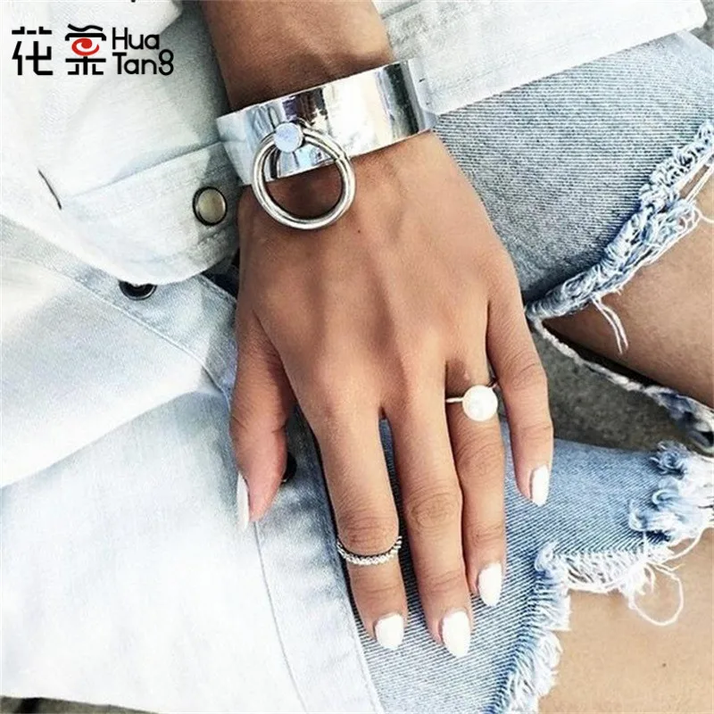 HuaTang Punk Silver Color Circle Bangles for Women Geometric Charms Bangle Metal Round Adjustable Bangles Party Gifts 3994
HuaTang Punk Silver Color Circle Bangles for Women Geometric Charms Bangle Metal Round Adjustable Bangles Party Gifts 3994