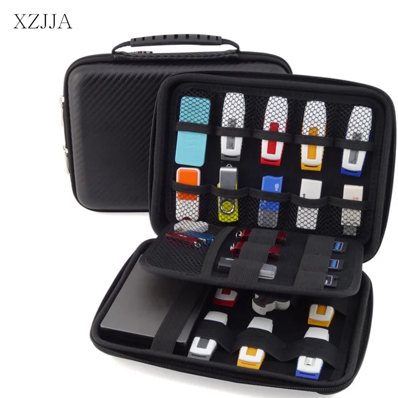 XZJJA High Capacity Mobile Hard Drive Storage Boxes Earphone Wire Bag U aegis U disk Data Cable Line Organizer Smart Cover
XZJJA High Capacity Mobile Hard Drive Storage Boxes Earphone Wire Bag U aegis U disk Data Cable Line Organizer Smart Cover