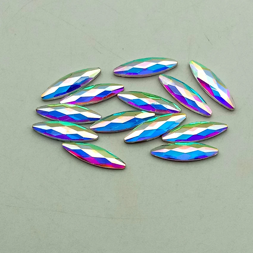 

100pcs Nail Design Crystals Rhinestones for Nails 3D Nail Art Charms Gems Stones Decorations Flatback DIY Glass Jewels Eye