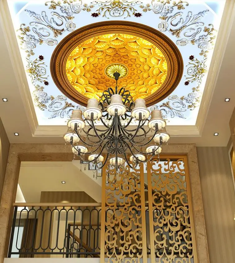 Custom photo wallpaper 3D stereoscopic Dome ceiling 3d wallpaper modern for living room murals Wall Decoration
Custom photo wallpaper 3D stereoscopic Dome ceiling 3d wallpaper modern for living room murals Wall Decoration
