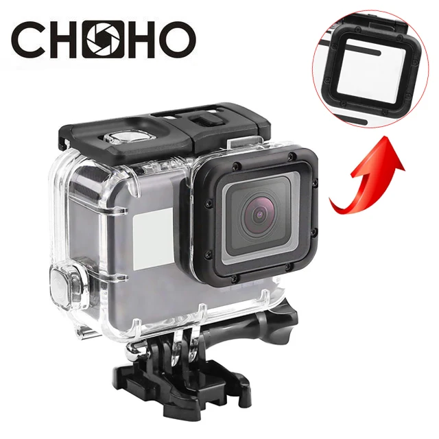 40M Underwater Waterproof Case Diving Housing Mount Shell for GoPro Hero 5 6 7 Black Go Pro Camera For GoPro Accessories
40M Underwater Waterproof Case Diving Housing Mount Shell for GoPro Hero 5 6 7 Black Go Pro Camera For GoPro Accessories