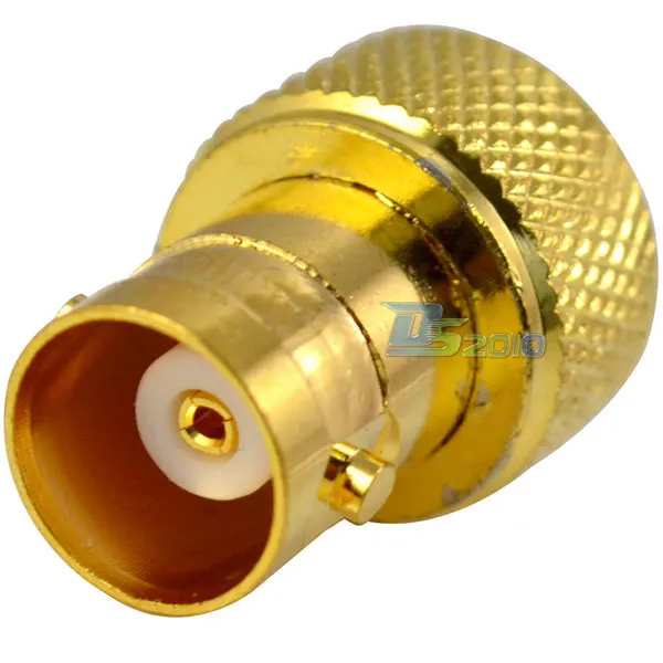 High QualityPremium BNC Female Jack to SMA Male Plug Straight for RF Coaxial Adapter GOLD
High QualityPremium BNC Female Jack to SMA Male Plug Straight for RF Coaxial Adapter GOLD