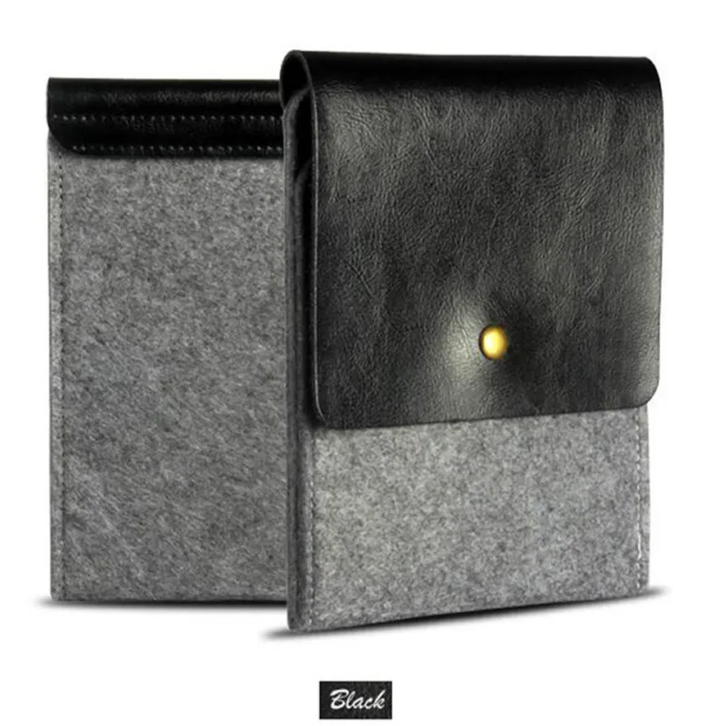 Wool Felt Leather Sleeve Bag Case 6.0"Cover for Kindle Paperwhite PocketBook Ultra Kobo Aura ONYX Kepler Sony LG NOOK eReader
Wool Felt Leather Sleeve Bag Case 6.0"Cover for Kindle Paperwhite PocketBook Ultra Kobo Aura ONYX Kepler Sony LG NOOK eReader