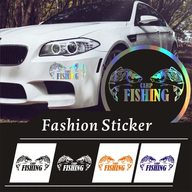 Carp Car Sticker Fishing Animal Vinyl Decals car styling car decoration Custom Sticker 3D Reflective Waterproof Sticker
Carp Car Sticker Fishing Animal Vinyl Decals car styling car decoration Custom Sticker 3D Reflective Waterproof Sticker
