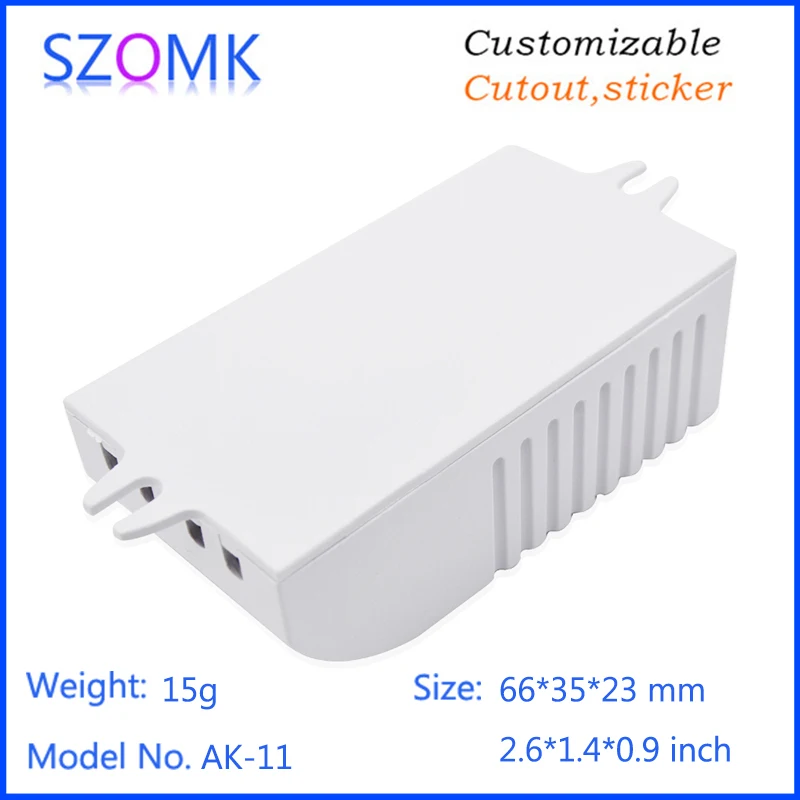 2pcs lot szomk plastic enclosure plastic enclosure for LED electronic junction box injection molded plastic IP54 fireproof
2pcs lot szomk plastic enclosure plastic enclosure for LED electronic junction box injection molded plastic IP54 fireproof