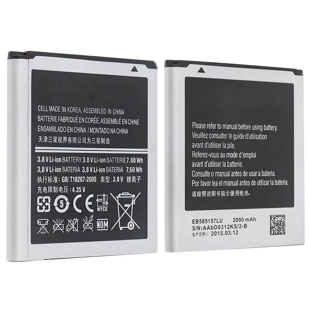 3.8V 2000mAh Rechargeable Li-ion Replacement Battery Mobile Phone Accumulator for Samsung I869 I8530 I8558 I8552 I869 Battery
3.8V 2000mAh Rechargeable Li-ion Replacement Battery Mobile Phone Accumulator for Samsung I869 I8530 I8558 I8552 I869 Battery