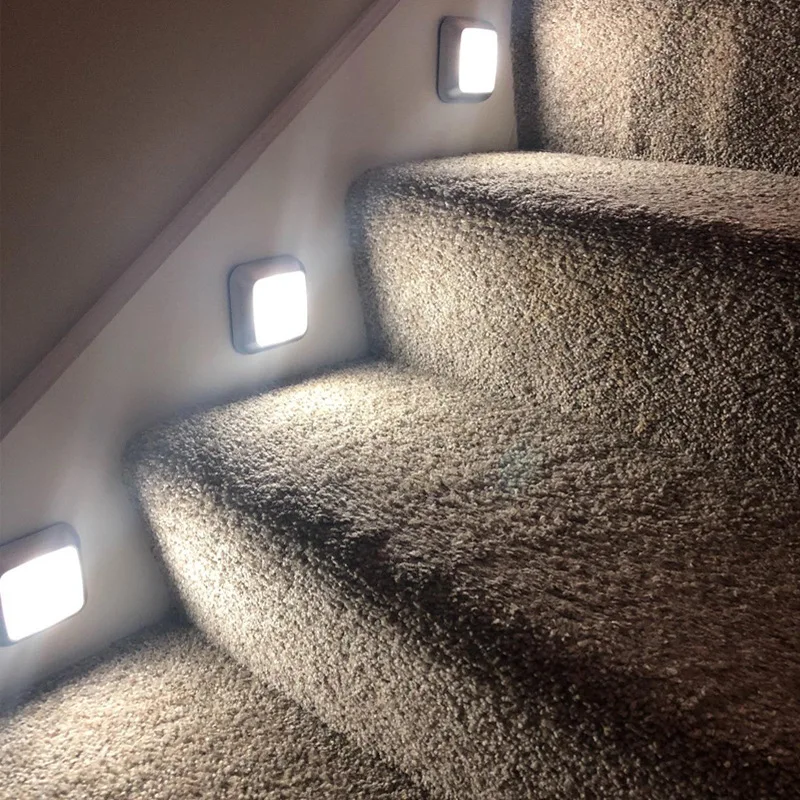 LED Sensor Night Light Closet Lights Battery Operated Stick-on LED Motion Sensor Wall Lamp Cabinet Stairs Light
LED Sensor Night Light Closet Lights Battery Operated Stick-on LED Motion Sensor Wall Lamp Cabinet Stairs Light