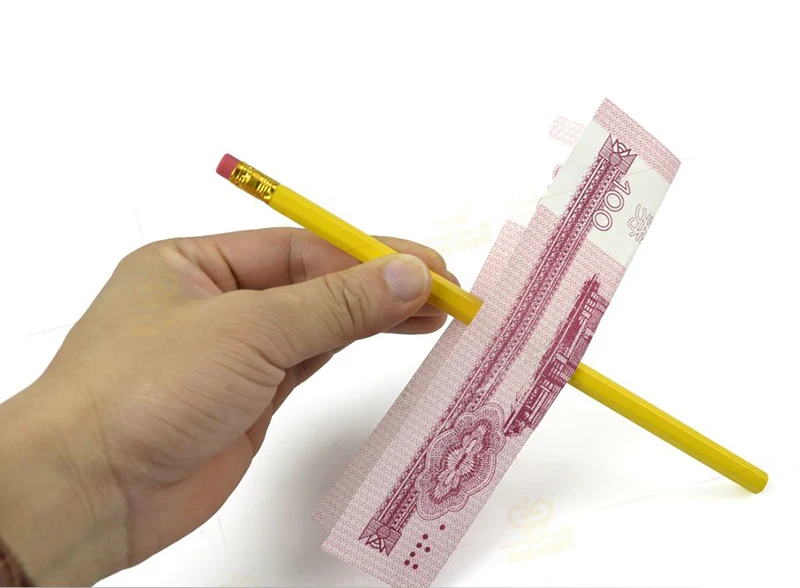 

Free shipping! 2pcs/lot Misled Pencil Thru Bill - Magic tricks,Illusions,Stage Magic,Close up,mentalism,comedy,as seen on tv