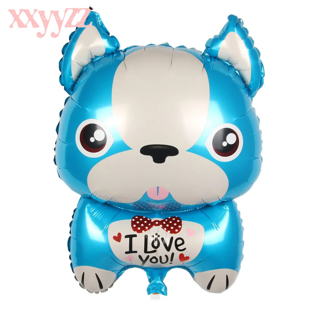 XXYYZZ 1pcs Free Shipping New Cartoon Blue Dog I Love You Aluminum Balloon Party Ball Decorative Balloon For Baby Gift
XXYYZZ 1pcs Free Shipping New Cartoon Blue Dog I Love You Aluminum Balloon Party Ball Decorative Balloon For Baby Gift
