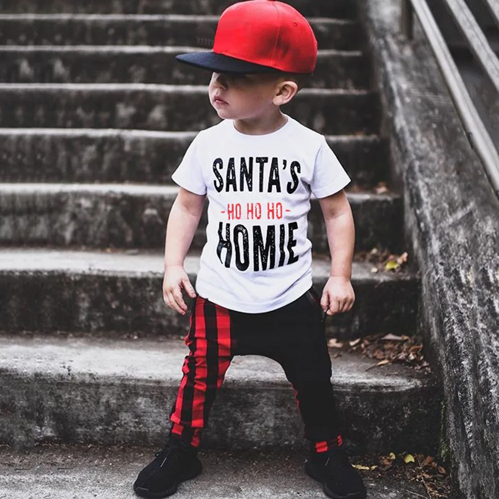 Baby T Shirt Toddler Baby Kids Boys Girls Christmas Short Sleeve Letter Print Tops Outfits Fashion Casual Tops
Baby T Shirt Toddler Baby Kids Boys Girls Christmas Short Sleeve Letter Print Tops Outfits Fashion Casual Tops
