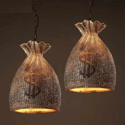 Loft Style Creative Purse Resin LED Droplight Industrial Wind Vintage Pendant Light Fixtures For Dining Room Hanging Lamp
Loft Style Creative Purse Resin LED Droplight Industrial Wind Vintage Pendant Light Fixtures For Dining Room Hanging Lamp