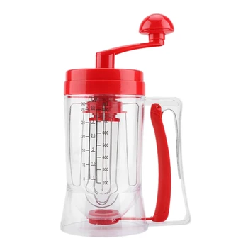 Manual Pancake Machine 800Ml Dough Batter Dispensers Cream Separator Tool Cakes Cream Butter Cake Whisk Baking Tools
Manual Pancake Machine 800Ml Dough Batter Dispensers Cream Separator Tool Cakes Cream Butter Cake Whisk Baking Tools