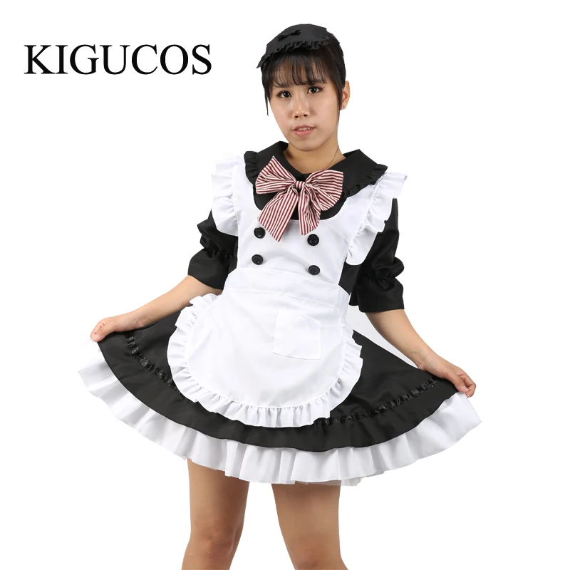 KIGUCOS 8 colors Lovely Sexy Cosplay Costume Japan House Maid Uniform Women Dress
KIGUCOS 8 colors Lovely Sexy Cosplay Costume Japan House Maid Uniform Women Dress