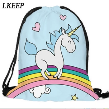 Charming Unicorn 3D Digital Print Pocket Drawstring Backpack For Students School Bag Kid Girls Bag For Travel
Charming Unicorn 3D Digital Print Pocket Drawstring Backpack For Students School Bag Kid Girls Bag For Travel