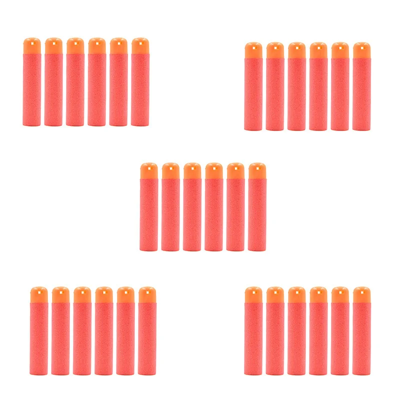 60pcs/lot For Nerf Bullets Soft Hollow Hole Head 9cm Refill Darts Toy Gun Bullets for Nerf Series Blasters Xmas Children Gift
60pcs/lot For Nerf Bullets Soft Hollow Hole Head 9cm Refill Darts Toy Gun Bullets for Nerf Series Blasters Xmas Children Gift