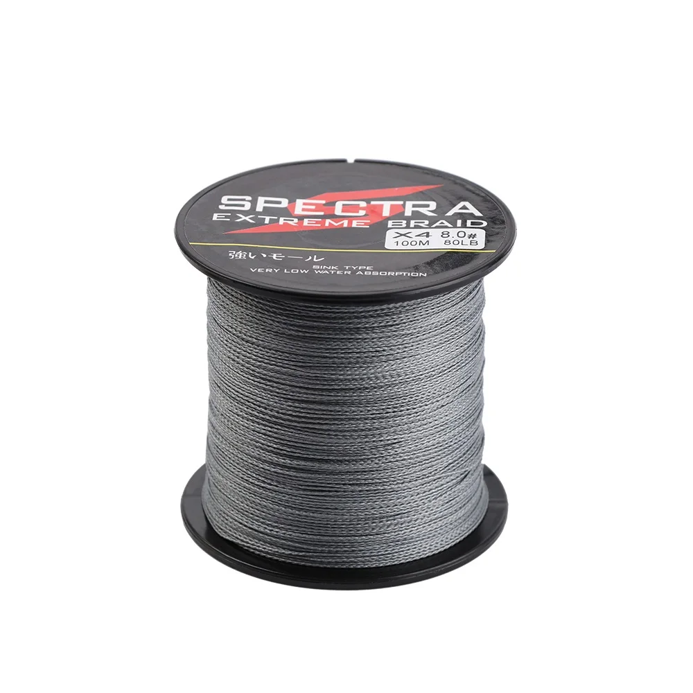 Fishing Line Tackle Wire Rope Cord kite line Fishing Accessories Super Strong Japan Multifilament PE Braided 4strand 100M
Fishing Line Tackle Wire Rope Cord kite line Fishing Accessories Super Strong Japan Multifilament PE Braided 4strand 100M