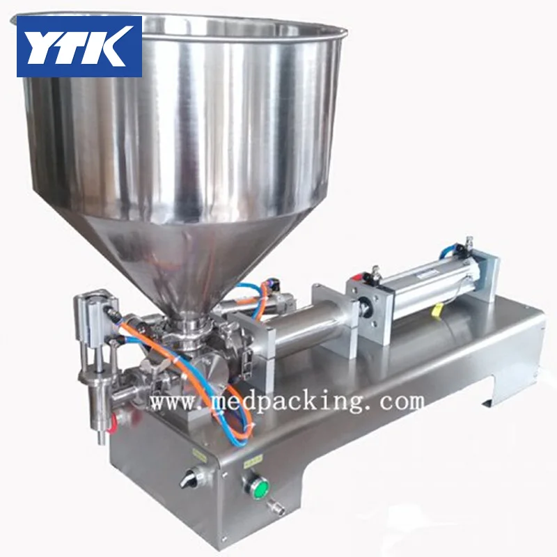 YTK 5-100ml Single Head Cream Pneumatic Filling Machine.Filling speed : 0-30bottles per minute grind
YTK 5-100ml Single Head Cream Pneumatic Filling Machine.Filling speed : 0-30bottles per minute grind