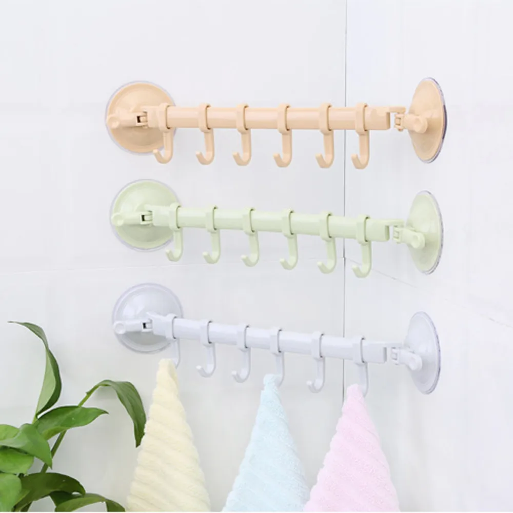 kitchen Wall Vacuum Rack Suction Cup 6 Hooks Towel Bathroom Kitchen Holder Sucker Hanger bathroom hooks ganchos
kitchen Wall Vacuum Rack Suction Cup 6 Hooks Towel Bathroom Kitchen Holder Sucker Hanger bathroom hooks ganchos
