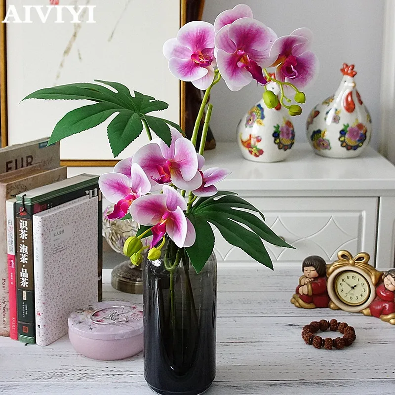 Orchid Phalaenopsis Artificial Flowers Silk Fake Floral wedding Hotel Table Home Decorative Flower DIY Arrange Fleur Artificiel
Orchid Phalaenopsis Artificial Flowers Silk Fake Floral wedding Hotel Table Home Decorative Flower DIY Arrange Fleur Artificiel