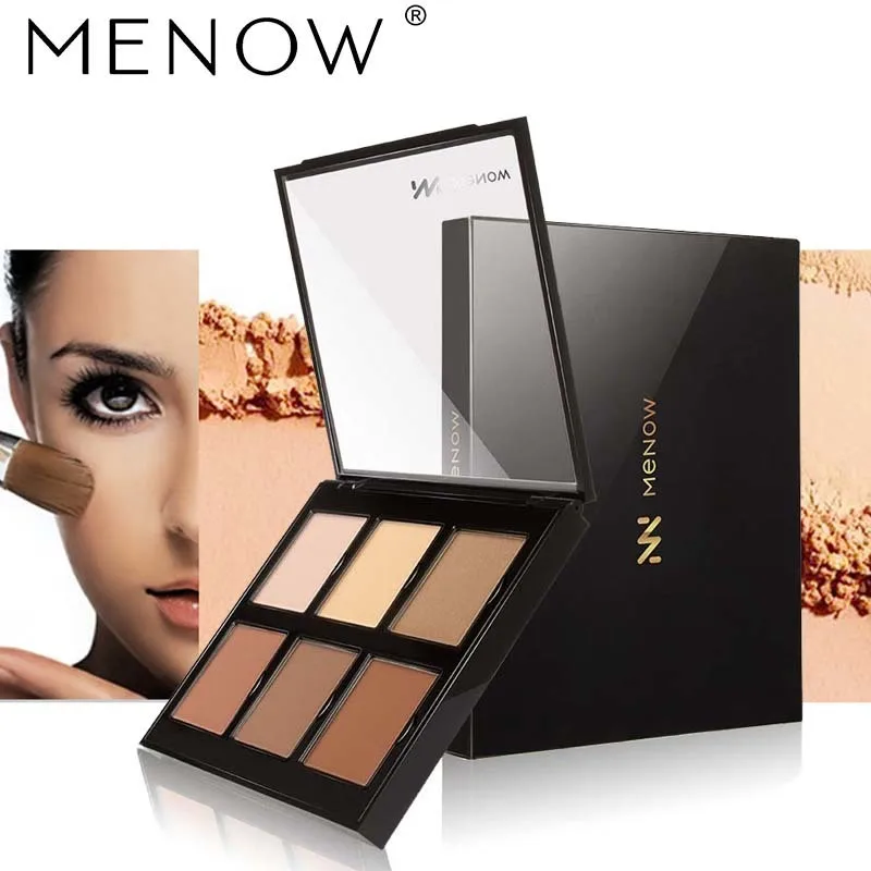 Menow 6 Colors Profession Concealer Palette Face Contour Foundation Modified Three-dimensional Face Cover Dark Circles Cosmetic
Menow 6 Colors Profession Concealer Palette Face Contour Foundation Modified Three-dimensional Face Cover Dark Circles Cosmetic