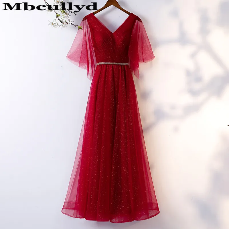 Mbcully Sexy V Neck Tulle Long Prom Dresses 2019 Shining Crystal Princess Aline Red Evening Dress Vestido De Festa Fast Shipping
Mbcully Sexy V Neck Tulle Long Prom Dresses 2019 Shining Crystal Princess Aline Red Evening Dress Vestido De Festa Fast Shipping