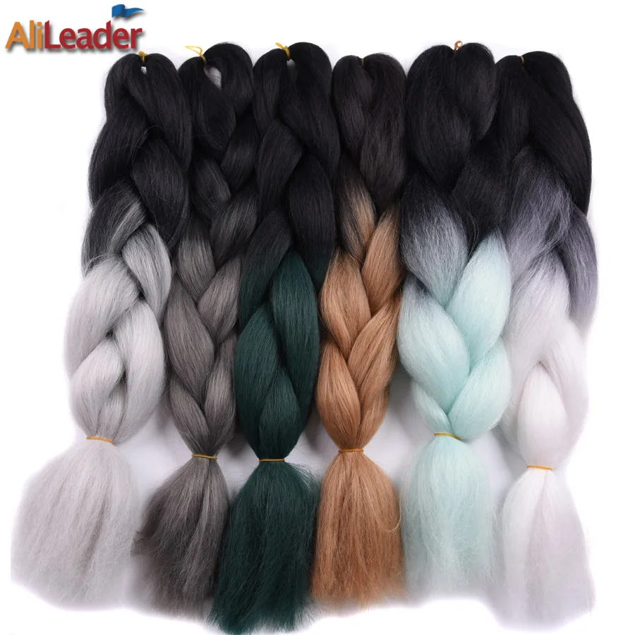 AliLeader 32 Colors Ombre Jumbo braids Braiding Hair , 100G Three Tone Crochet Twist Braids Synthetic Hair Extensions 1Pcs/Lot
AliLeader 32 Colors Ombre Jumbo braids Braiding Hair , 100G Three Tone Crochet Twist Braids Synthetic Hair Extensions 1Pcs/Lot