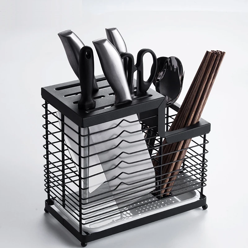 304 Stainless Steel Thick Hollow Kitchen Knife Holder Chopstick Fork Utensil Storage Rack Organizer Kinfe Block Stand Metal
304 Stainless Steel Thick Hollow Kitchen Knife Holder Chopstick Fork Utensil Storage Rack Organizer Kinfe Block Stand Metal