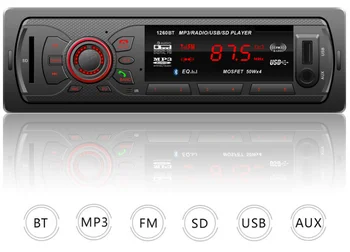 by DHL/Fedex 50pcs new 12V 1 DIN In Dash Bluetooth Auto Car Radio Stereo MP3 Audio Player FM Aux Input Receiver 1260bt
by DHL/Fedex 50pcs new 12V 1 DIN In Dash Bluetooth Auto Car Radio Stereo MP3 Audio Player FM Aux Input Receiver 1260bt