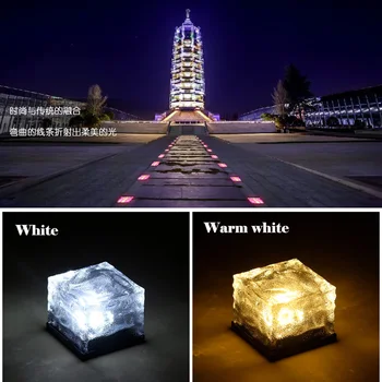 4 Leds Solar Ground Light Frosted Glass Brick Paver Garden Light Waterproof Ice Cube Rocks for Path Road Square Yard
4 Leds Solar Ground Light Frosted Glass Brick Paver Garden Light Waterproof Ice Cube Rocks for Path Road Square Yard