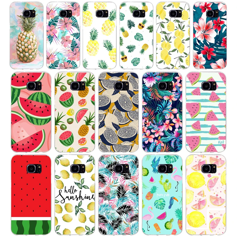 195A Summer Pineapple Lemon Cactus Watermelon Soft TPU Silicone Cover Case for samsung Galaxy s6 s6 s7 edge s8 s9 plus case
195A Summer Pineapple Lemon Cactus Watermelon Soft TPU Silicone Cover Case for samsung Galaxy s6 s6 s7 edge s8 s9 plus case