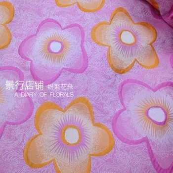 High-grade jacquard fashion fabric orange /taro three-dimensional flower skirt fabric European pastoral style
High-grade jacquard fashion fabric orange /taro three-dimensional flower skirt fabric European pastoral style