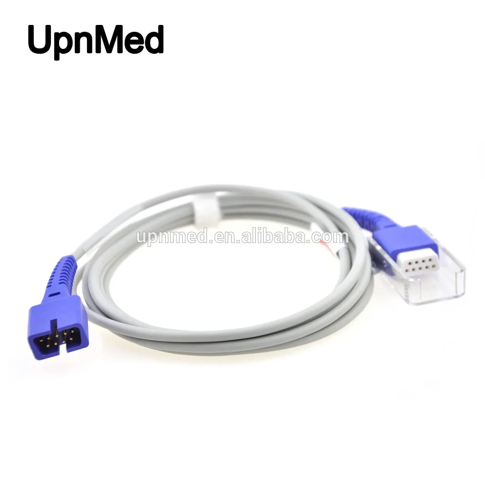 Medical patient monitor spo2 accessories for compatible Nellcor 9pin oximax DEC-4 spo2 extension cable,2.4m
Medical patient monitor spo2 accessories for compatible Nellcor 9pin oximax DEC-4 spo2 extension cable,2.4m