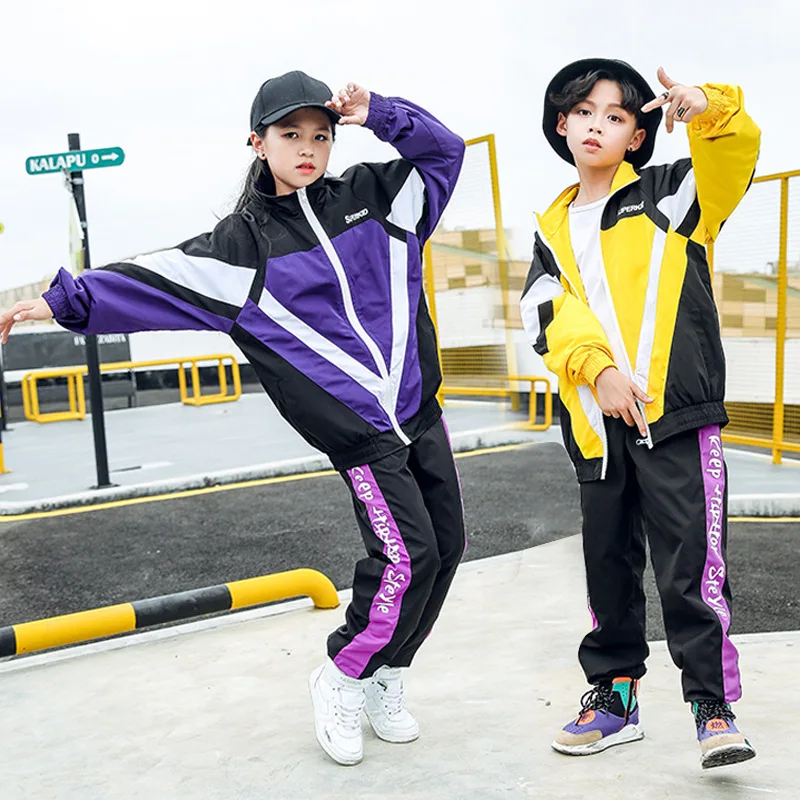 Boy Hiphop Jazz Show Children Hip-hop Set Long Sleeves Loose Autumn Korean Version of Child Hip-hop Tide Girls Dance Costumes
Boy Hiphop Jazz Show Children Hip-hop Set Long Sleeves Loose Autumn Korean Version of Child Hip-hop Tide Girls Dance Costumes