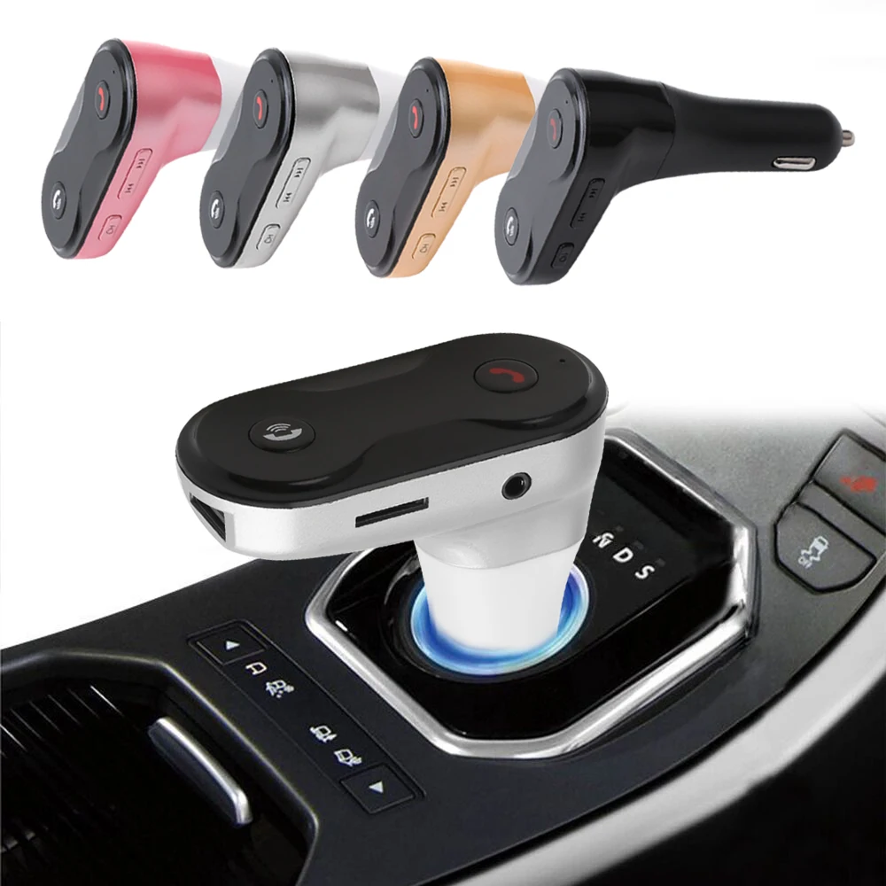 Bluetooth FM Transmitter Audio Car Mp3 Player Wireless In-Car FM Modulator Handsfree Bluetooth Car Kit with LCD Display
Bluetooth FM Transmitter Audio Car Mp3 Player Wireless In-Car FM Modulator Handsfree Bluetooth Car Kit with LCD Display