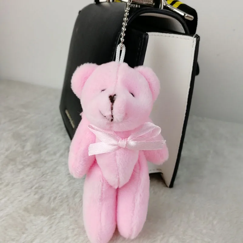 20PCS 12cm Pink Tie Plush Toy Teddy Bear Stuffed Animal Toys Small Pendant By Phone Bag Keychain Gifts For Wedding Gifts CMR040
20PCS 12cm Pink Tie Plush Toy Teddy Bear Stuffed Animal Toys Small Pendant By Phone Bag Keychain Gifts For Wedding Gifts CMR040