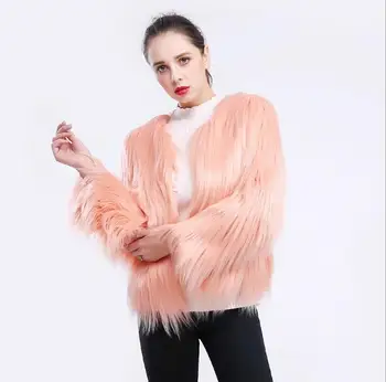 11 Colors Faux Fur Coat Women Warm Furry Celebrity Long Sleeve Nightclub Fashion Party Winter Short Coat
11 Colors Faux Fur Coat Women Warm Furry Celebrity Long Sleeve Nightclub Fashion Party Winter Short Coat