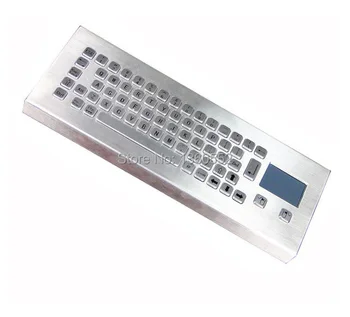 High Vandal-Resistance Industrial Desktop Mini compact Keyboard With 65 Keys, metal keyboard with integrated touchpad/Trackpad
High Vandal-Resistance Industrial Desktop Mini compact Keyboard With 65 Keys, metal keyboard with integrated touchpad/Trackpad