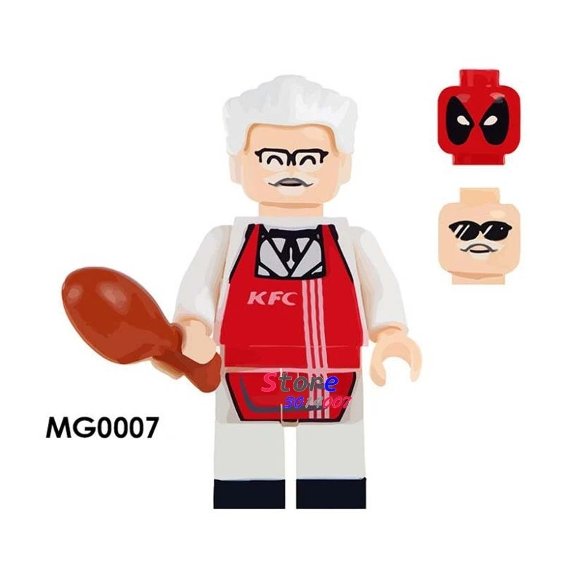 1PCS model building blocks action superheroes Deadpool Wild Collection Series DC diy toys for children gift
1PCS model building blocks action superheroes Deadpool Wild Collection Series DC diy toys for children gift