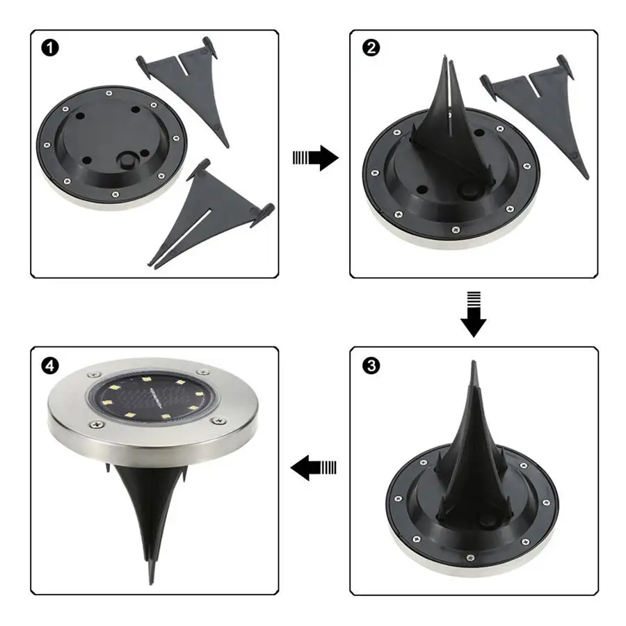 Solar-Power-Ground-Light-Waterproof-Garden-Pathway (3)