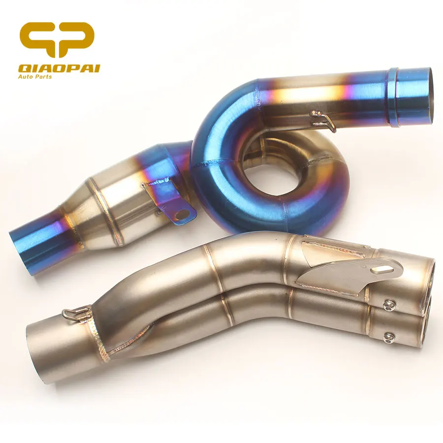 Motorcycle Exhaust Pipe DB Killer Link Escape Moto Connection Pipe 51MM Slip on Muffler for Kawasaki Z800 Full Exhaust System
Motorcycle Exhaust Pipe DB Killer Link Escape Moto Connection Pipe 51MM Slip on Muffler for Kawasaki Z800 Full Exhaust System
