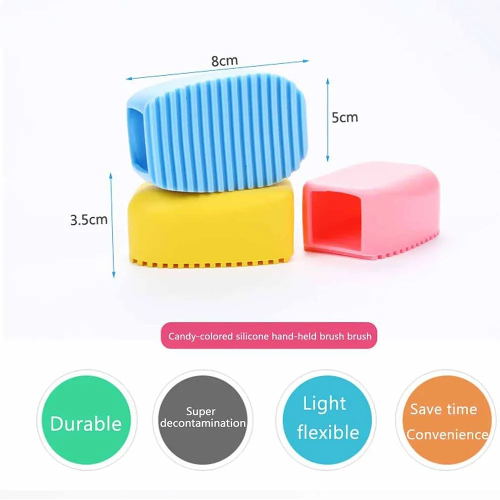 Creative Flexible Hand Scrub laundry Washing Silica Gel Washboard Cleaning Brush Mini Practical Household Cleaning Brushes *60
Creative Flexible Hand Scrub laundry Washing Silica Gel Washboard Cleaning Brush Mini Practical Household Cleaning Brushes *60