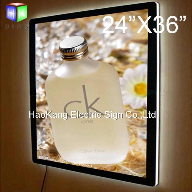 24"X36" wall mounted indoor Advertising Crystal Led Light Box For Picture Frame Display
24"X36" wall mounted indoor Advertising Crystal Led Light Box For Picture Frame Display